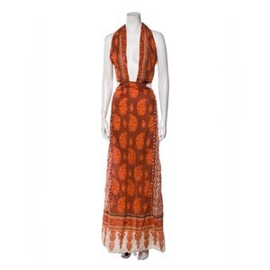 Johanna Ortiz Printed Midi Dress